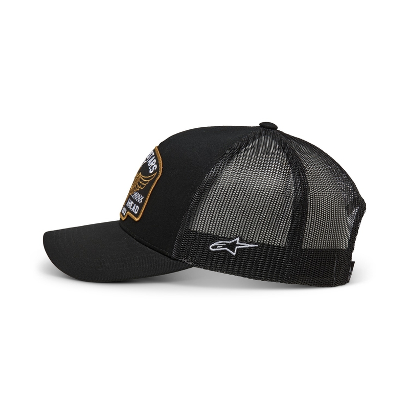 Gorra Alpinestars Heritage Patcher negro-negro