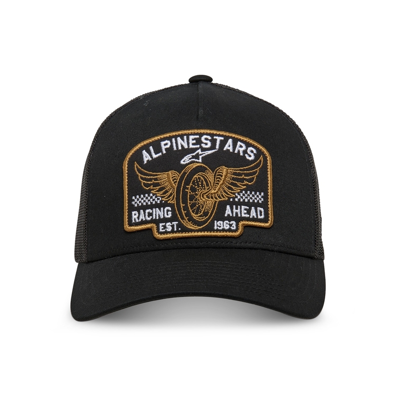 Gorra Alpinestars Heritage Patcher negro-negro