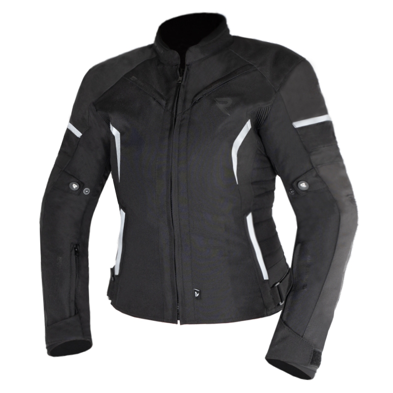 Chaqueta de moto para mujer Street Racer Betty II Negra