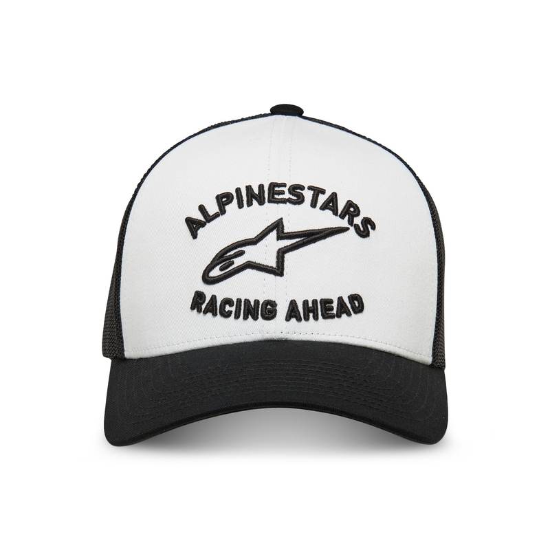 Gorra Alpinestars Tripleer blanco-negro-blanco