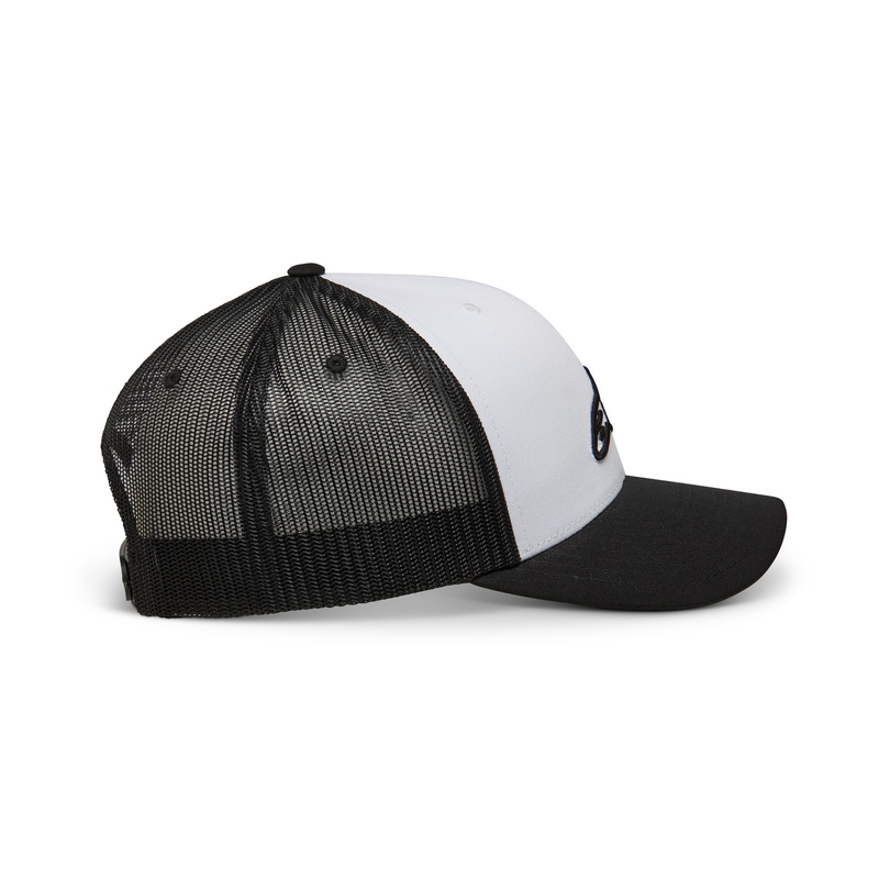 Gorra Alpinestars Outlineer blanca y negra
