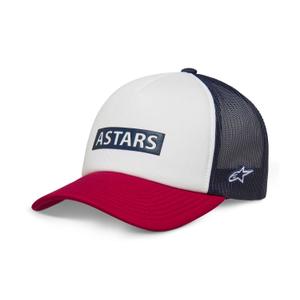 Gorra Alpinestars Clarified Foam blanco-rojo
