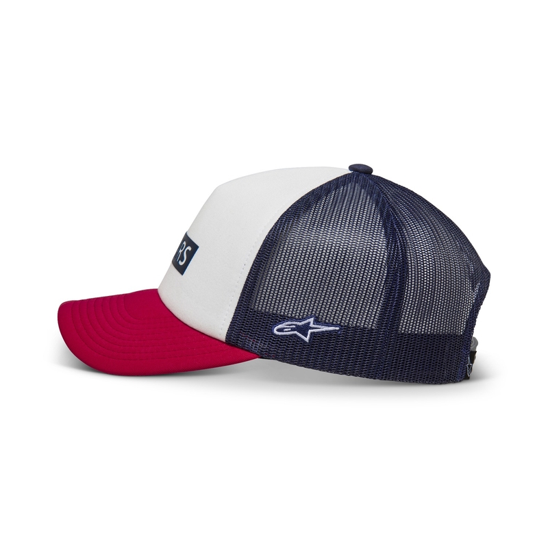 Gorra Alpinestars Clarified Foam blanco-rojo