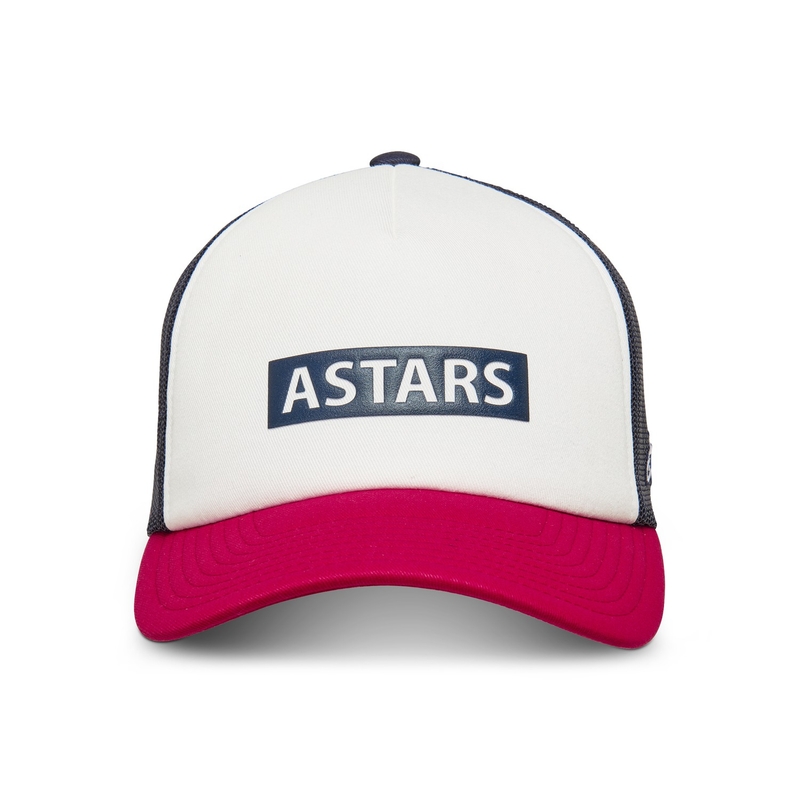 Gorra Alpinestars Clarified Foam blanco-rojo