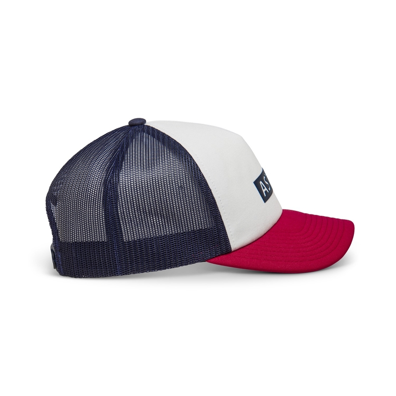 Gorra Alpinestars Clarified Foam blanco-rojo
