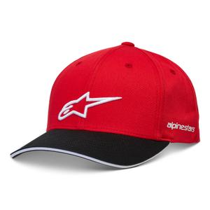 Gorra Alpinestars Rostrum rojo-negro
