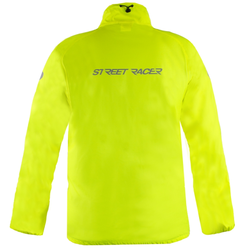 Chaqueta impermeable Street Racer Aqua amarillo fluo
