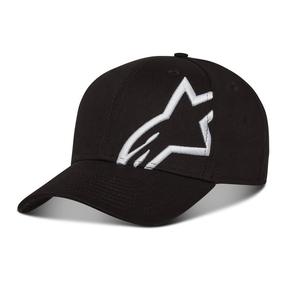 Gorra Alpinestars Corp Snap 2 negra y blanca