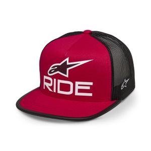 Gorra Alpinestars Ride 4.0 ER rojo-negro-blanco