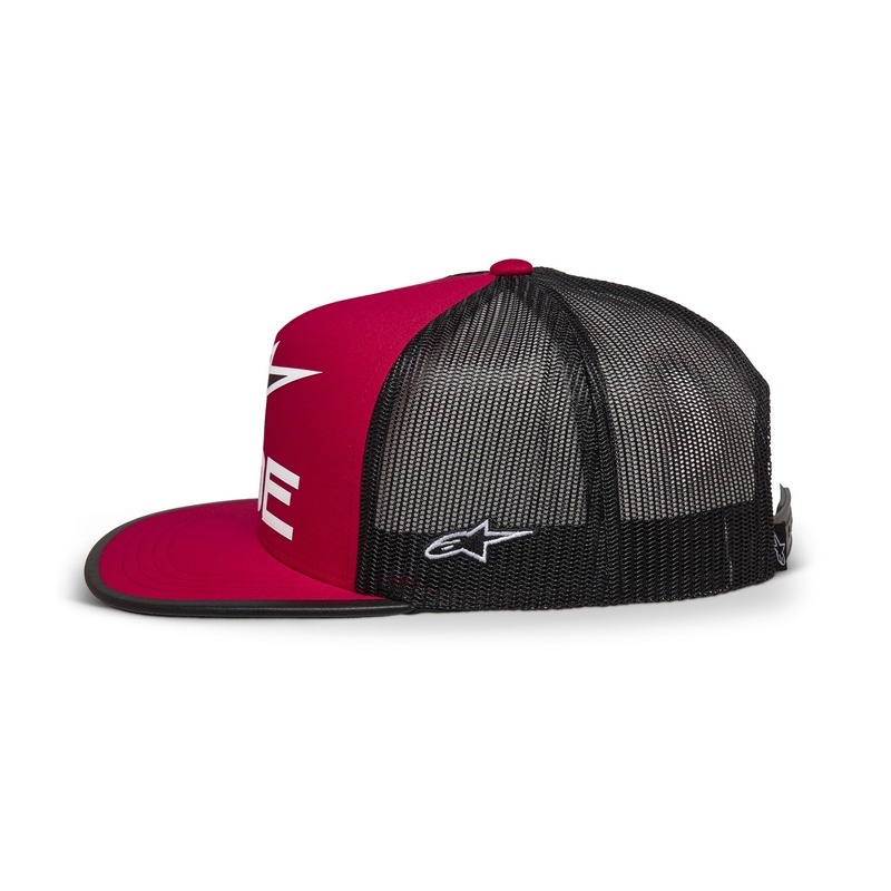 Gorra Alpinestars Ride 4.0 ER rojo-negro-blanco