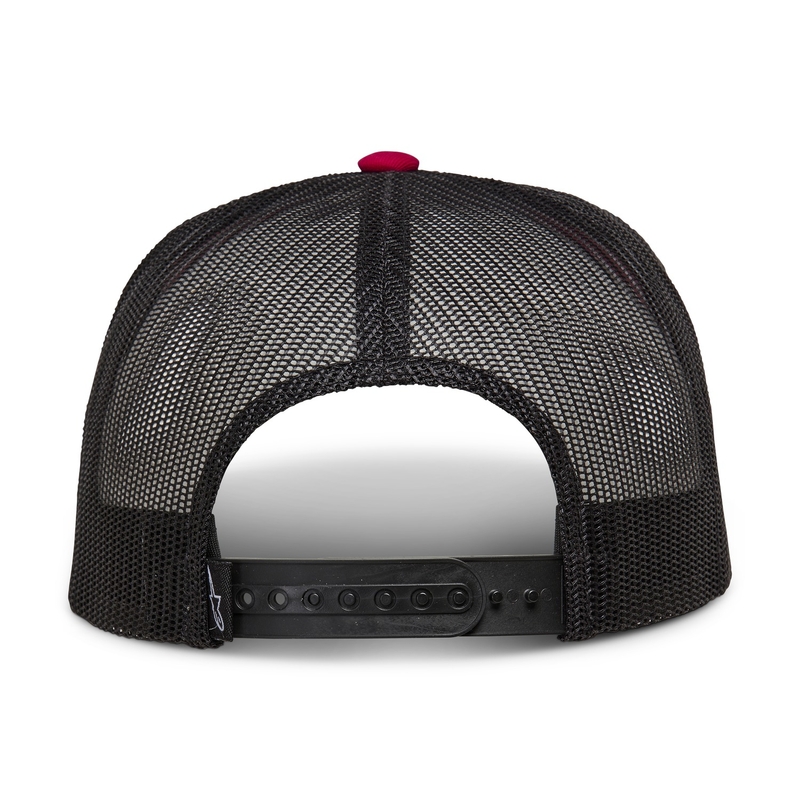 Gorra Alpinestars Ride 4.0 ER rojo-negro-blanco