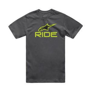 Camiseta Alpinestars Ride 4.0 CSF gris-amarillo-negro