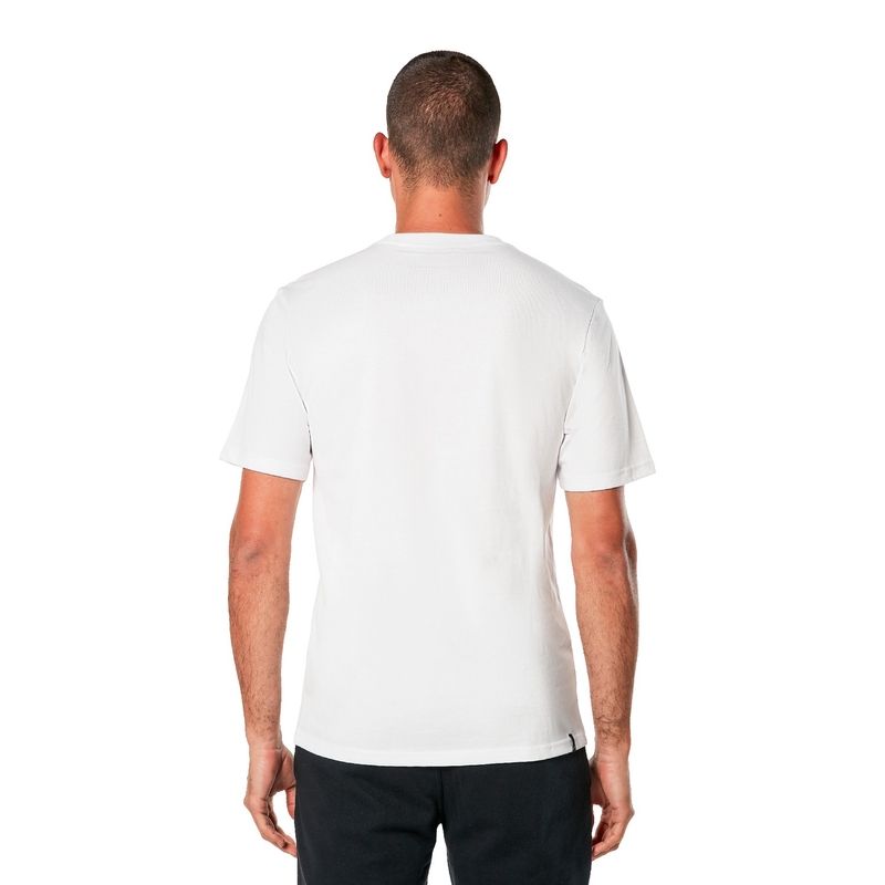 Camiseta Alpinestars MX Casco CSF blanco