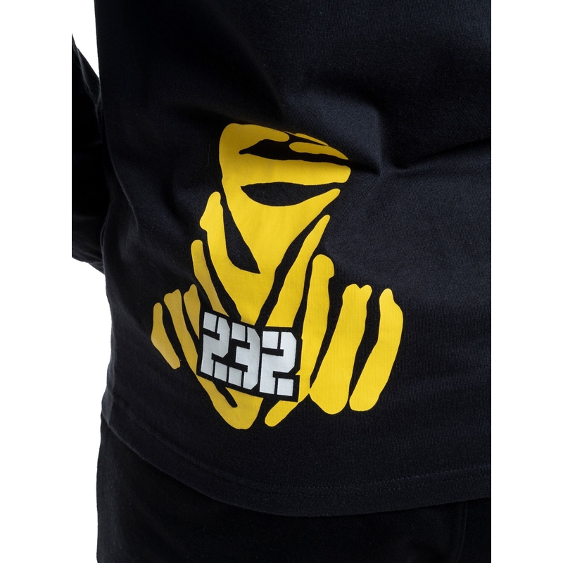 Camiseta de manga larga Meatfly Dakar Bedouin negra