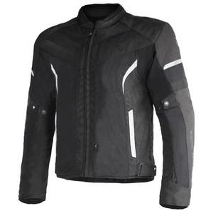 Chaqueta de moto Street Racer Evans Air Negra