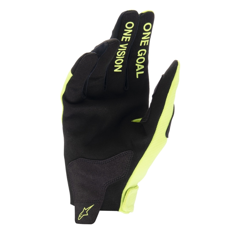 Guantes de motocross Alpinestars Radar amarillo fluorescente y negro