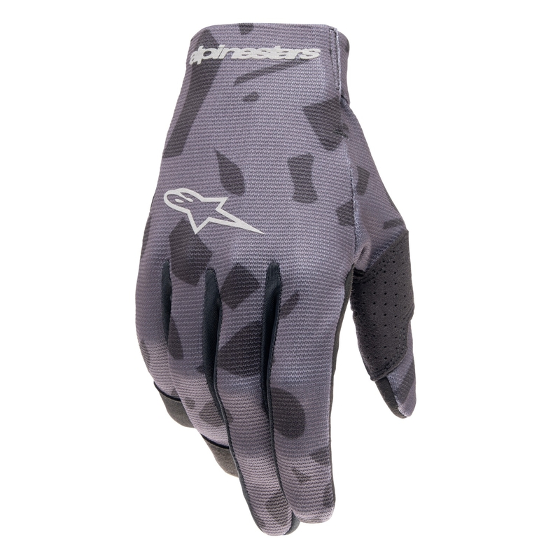 Guantes de motocross Alpinestars Radar gris camuflaje negro