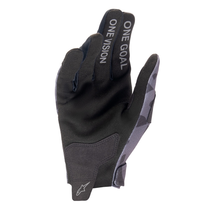 Guantes de motocross Alpinestars Radar gris camuflaje negro