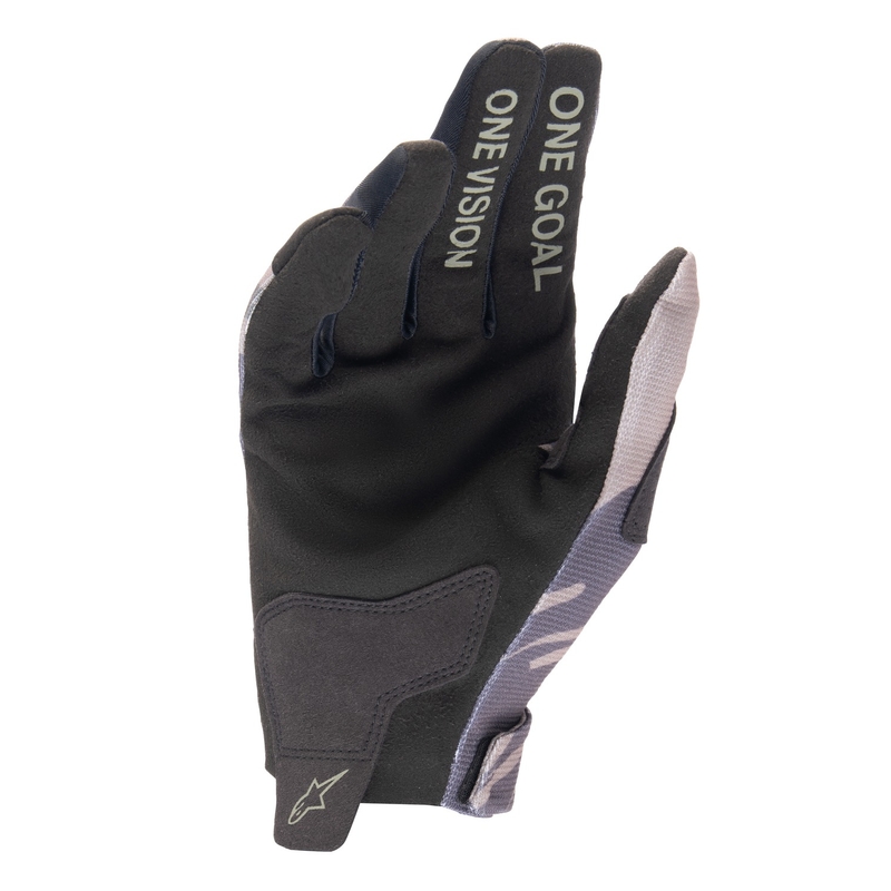 Guantes de motocross Alpinestars Radar en verde camuflaje y marrón