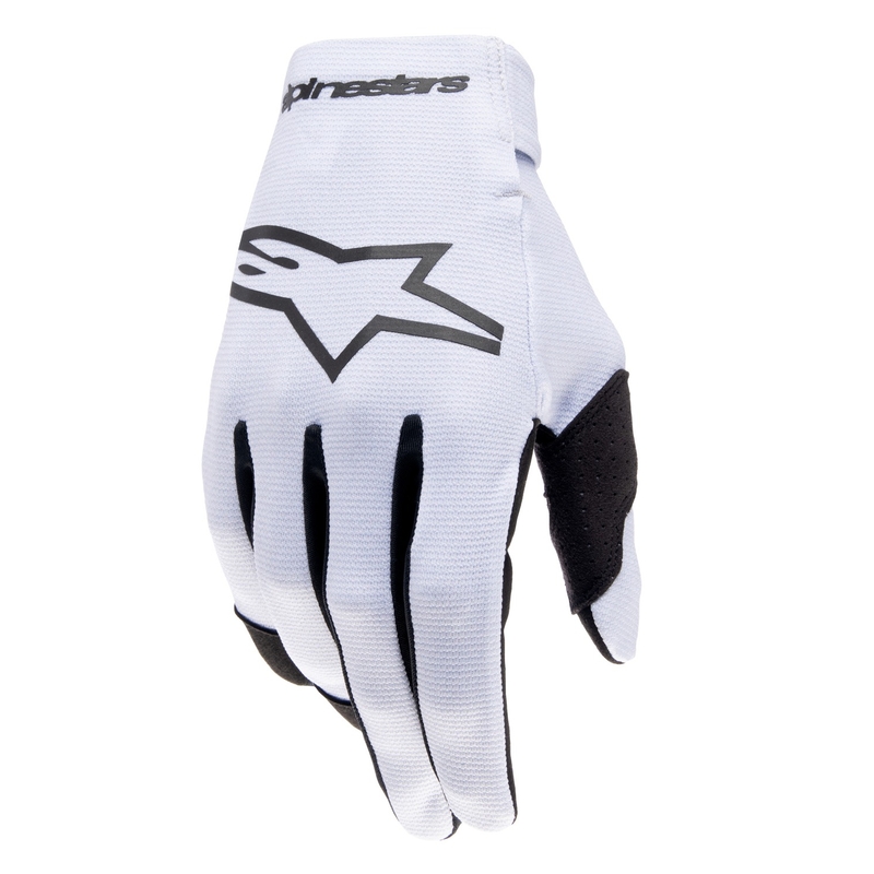 Guantes de motocross Alpinestars Radar gris claro-negro