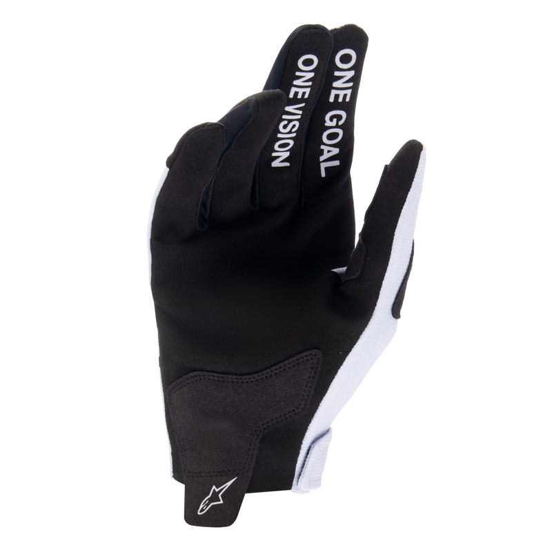 Guantes de motocross Alpinestars Radar gris claro-negro
