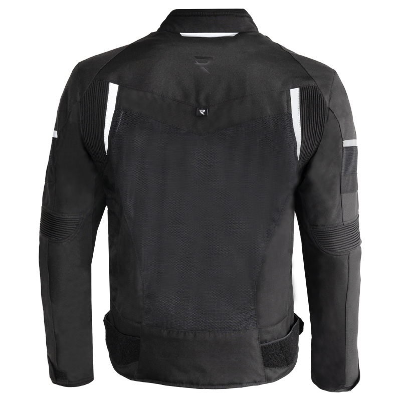 Chaqueta de moto Street Racer Evans Air Negra