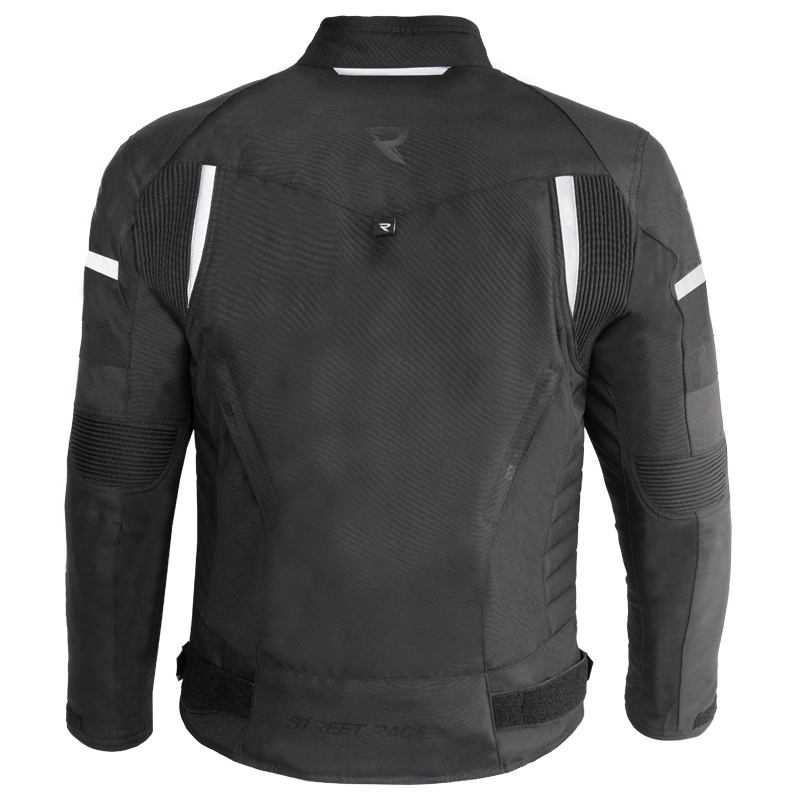 Street Racer Evans Chaqueta de moto negra