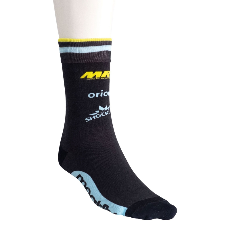 Calcetines Meatfly Dakar azul-amarillo