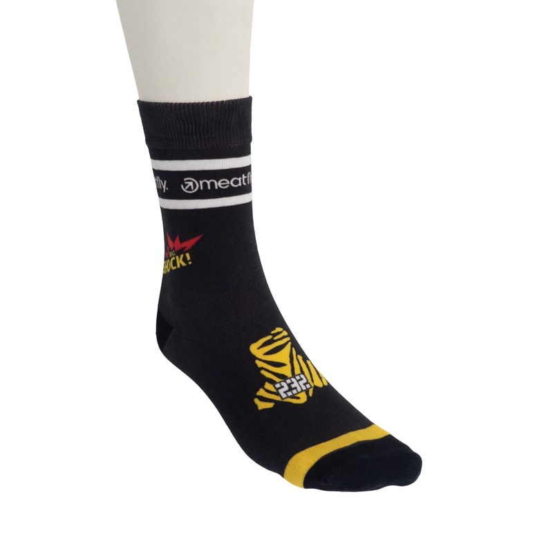 Calcetines Meatfly Big Shock Dakar Negro