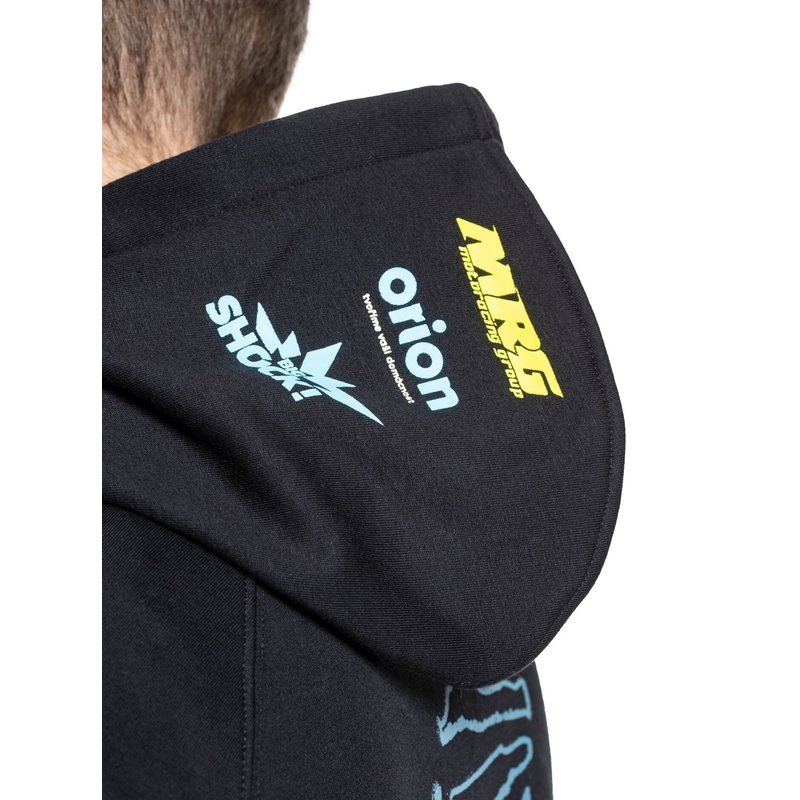 Sudadera técnica Meatfly Gravel Dakar negra