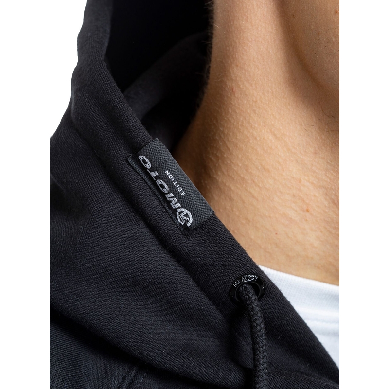Sudadera técnica Meatfly Gravel Dakar negra