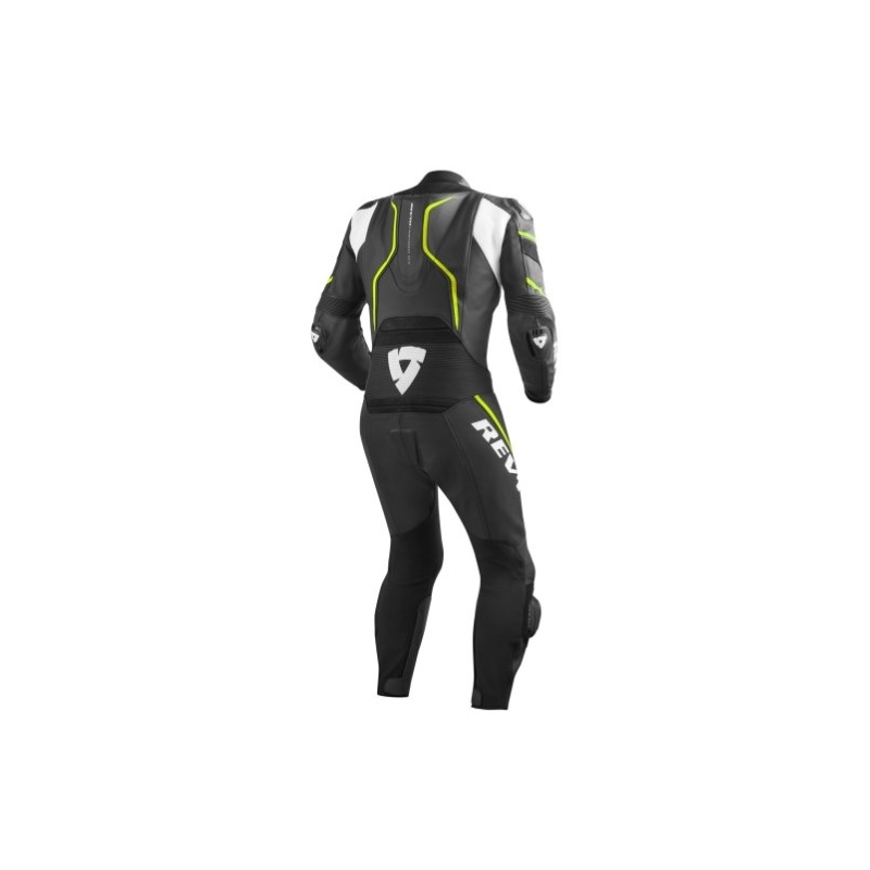 Jednodílná kombinéza Revit Vertex Pro černo-fluo žlutá výprodej