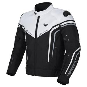 Chaqueta de moto RSA Compact 2 EVO negra-gris-blanca
