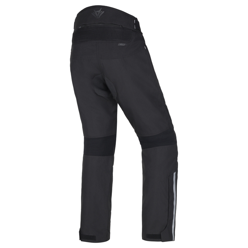 Pantalón de moto para mujer RSA Greby 2 Black and White