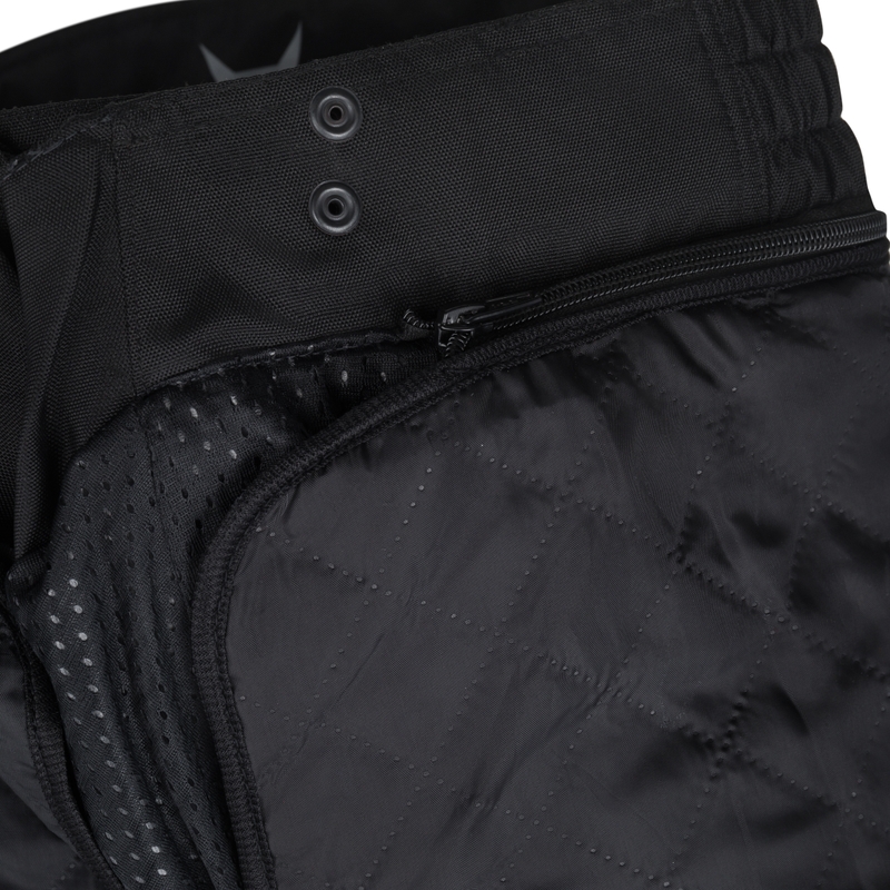 Pantalón de moto para mujer RSA Greby 2 Black and White