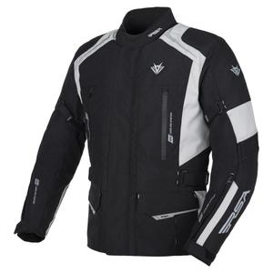 Chaqueta de moto RSA EXO 2 negro-gris