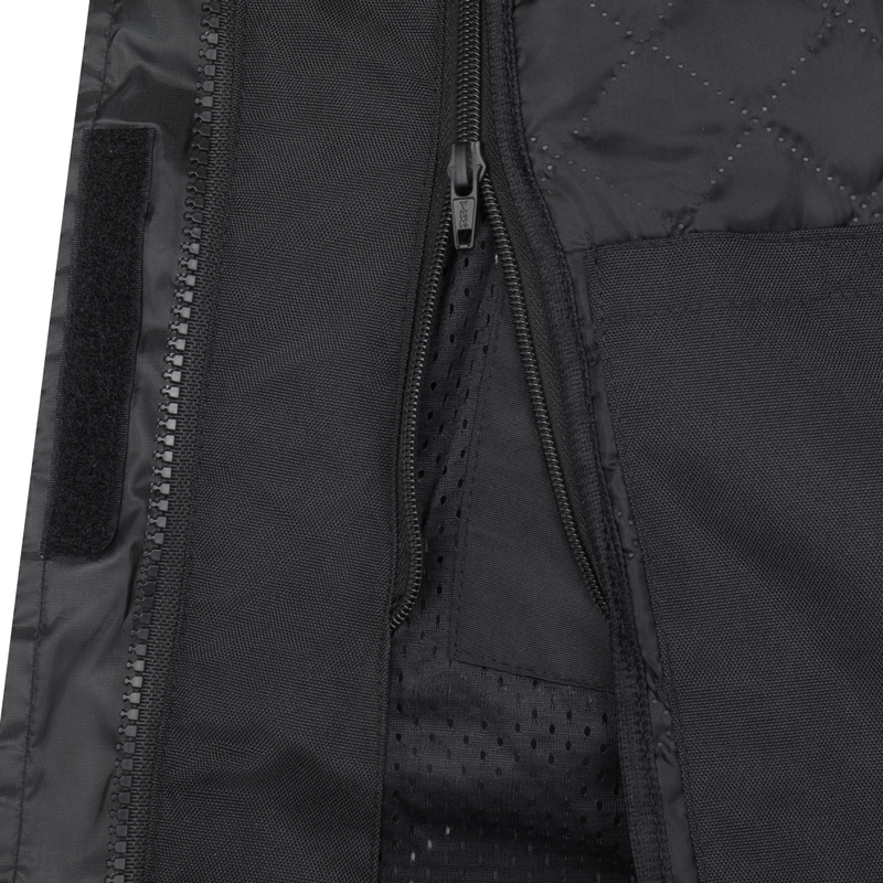 Chaqueta de moto para mujer RSA EXO 2 negro-gris-rojo
