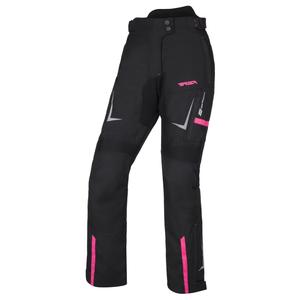 Pantalones de moto para mujer RSA EXO 2 negro-rosa