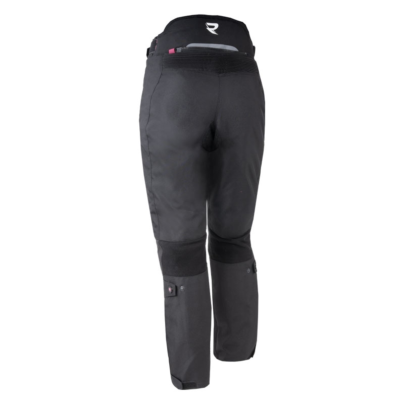 Pantalón de moto mujer Street Racer Betty II Air negro-rosa