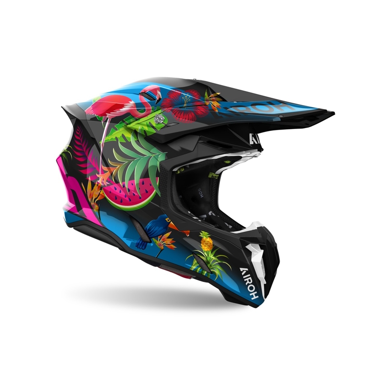 Casco motocross Airoh Twist 3 Amazonia brillante