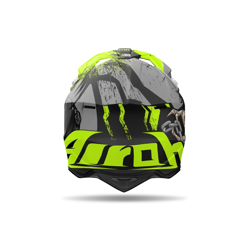 Casco de motocross Airoh Wraaap Darkness mate