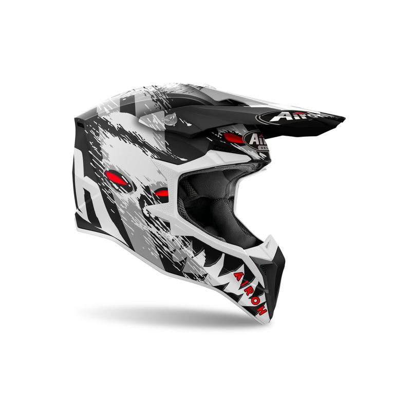 Casco de Cross Airoh Wraaap Demon 2024 Mate