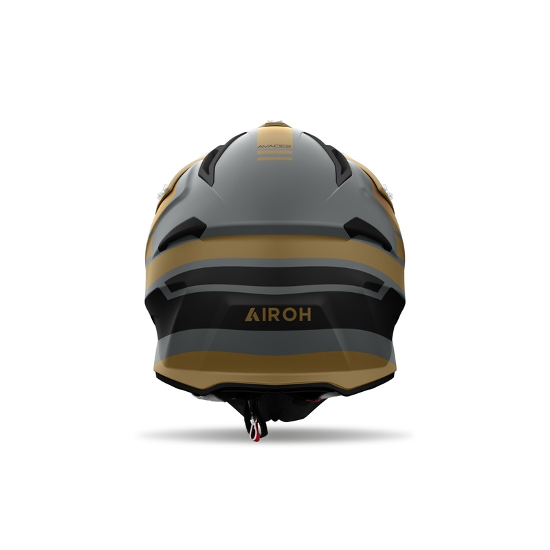 Casco de Cross Airoh Aviator Ace 2 Sake 2024 Oro Mate