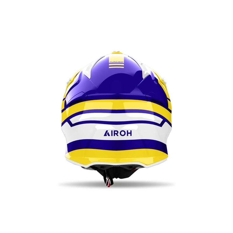 Casco de motocross Airoh Aviator Ace 2 Sake amarillo brillante