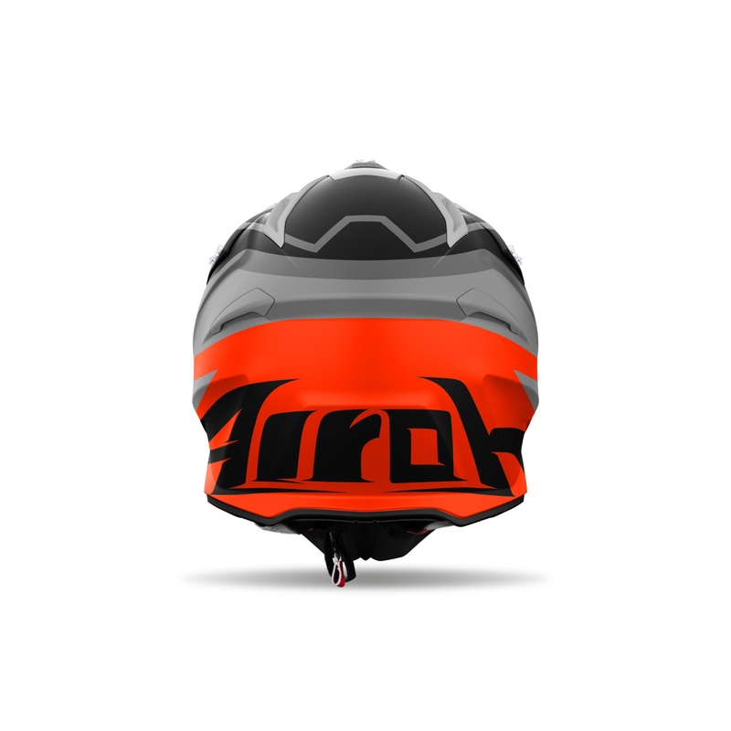Casco de motocross Airoh Aviator Ace 2 Ground naranja mate
