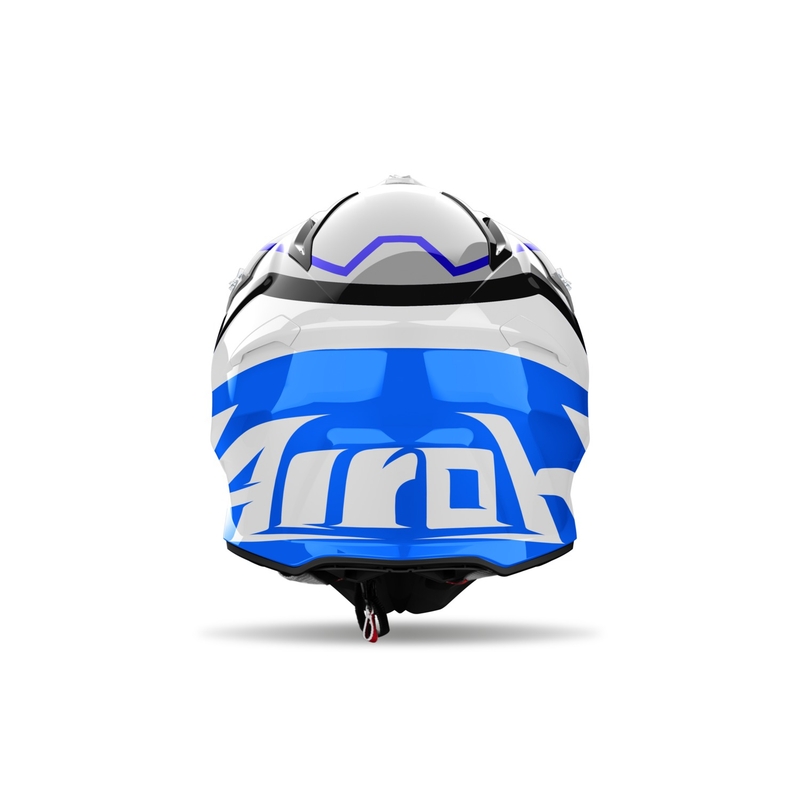 Casco de motocross Airoh Aviator Ace 2 Ground azul brillante