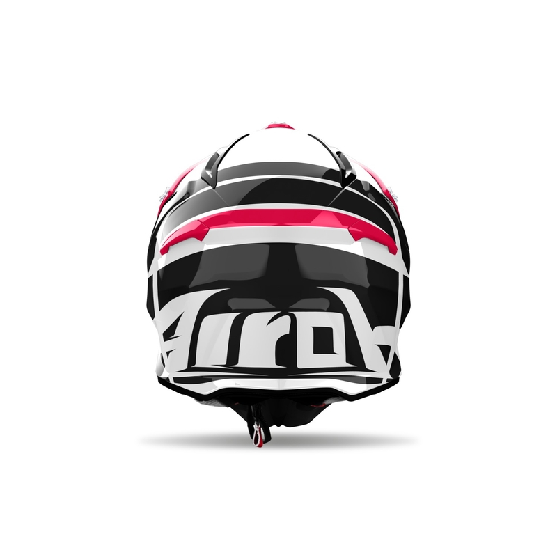 Casco de motocross Airoh Aviator Ace 2 Engine rojo brillante