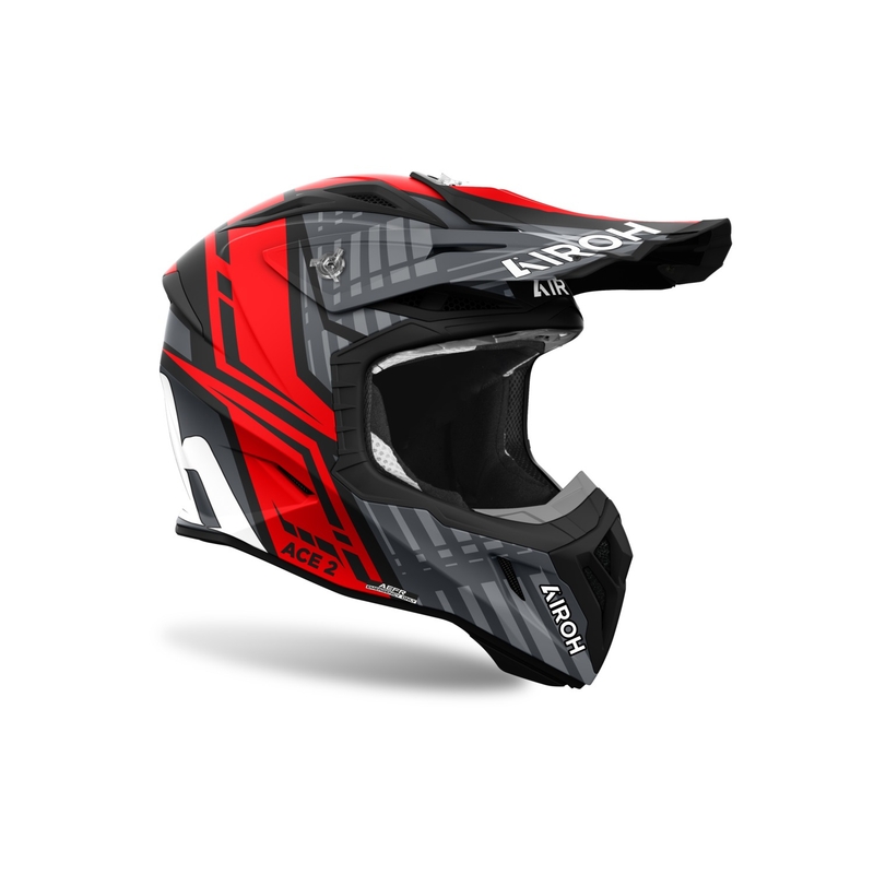 Casco de motocross Airoh Aviator Ace 2 Proud rojo mate