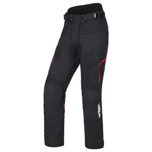 Pantalón de moto RSA Bolt negro-blanco-rojo