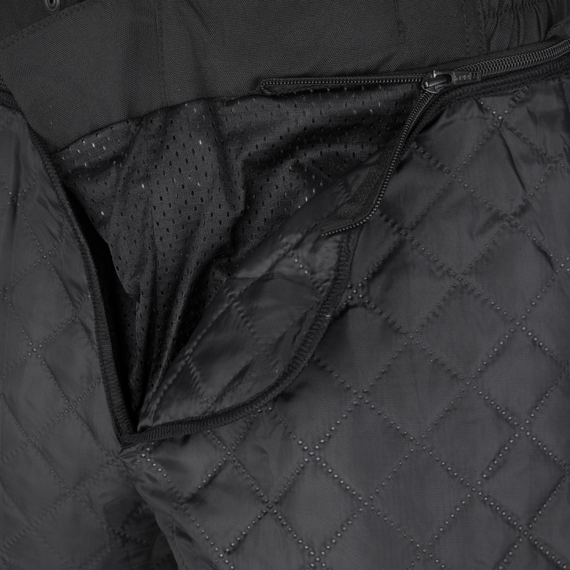 Pantalones de moto RSA EXO 2 negros cropped